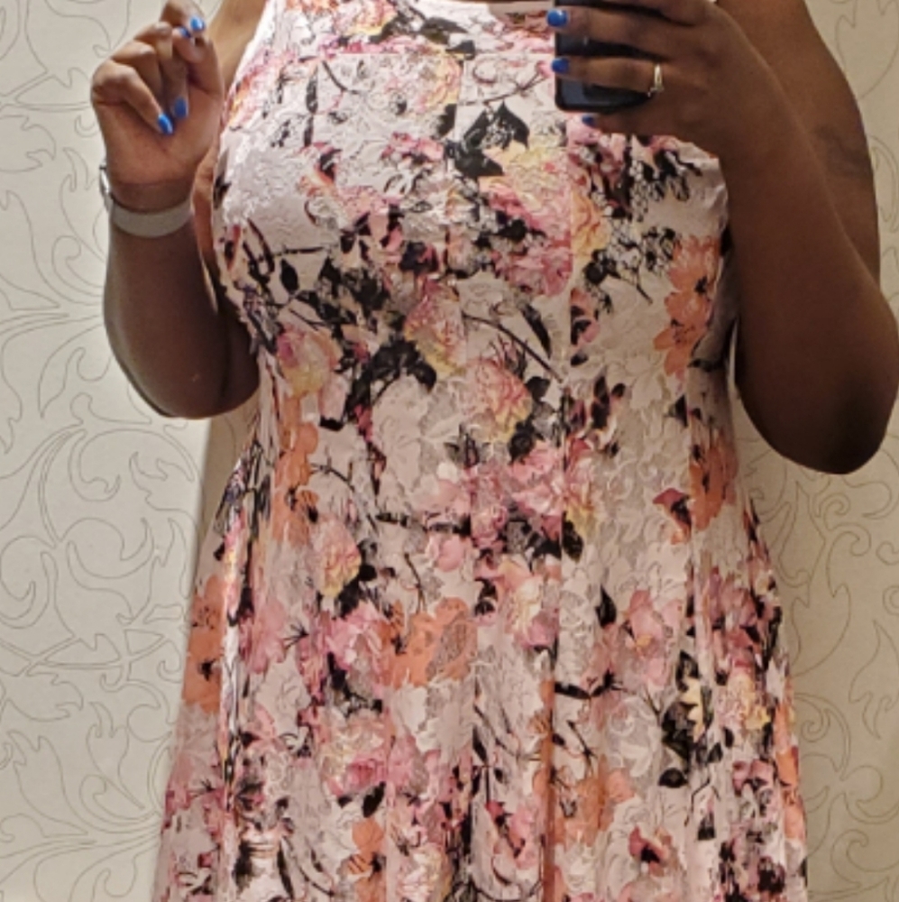 Flowy flower dress